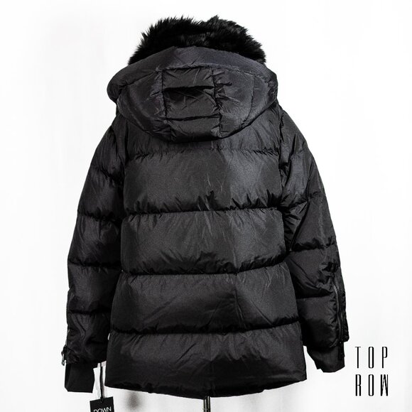 Sam. Scarlett Shearling Trim Puffer Coat - Picture 6 of 12